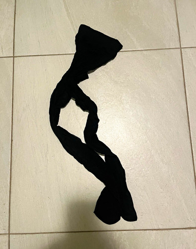 Damen glanzstrumpfhose schwarz - damen,