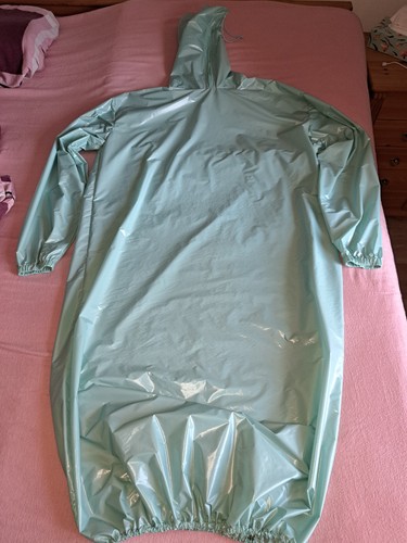 Glanz nylon regenmantel - glanz,