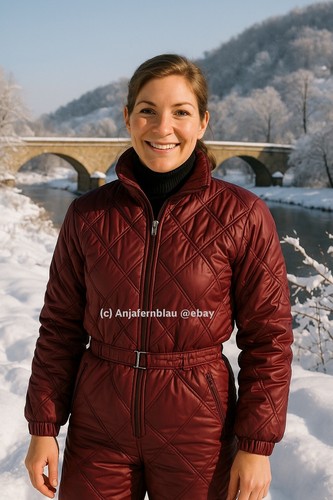 Skianzug glanznylon oldschool - skianzug,