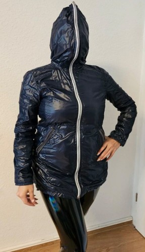 Nylonjacke kapuze glanznylon - kapuze,