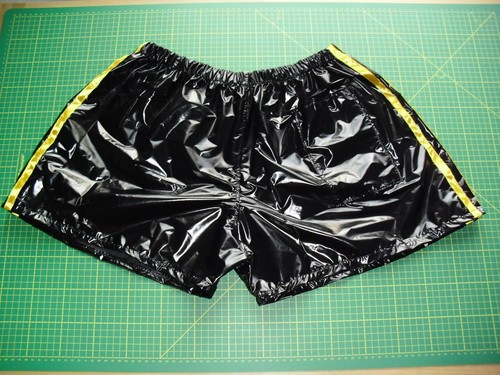 Glanz nylon shorts - shorts, gr.2xl