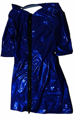Glanz kleidchen wetlook lack - kleidchen,,